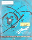 Comet-Meteor-Comet Meteor M7, 30 x 36 Slide Oven, Instructions Manual 1957-M7-03